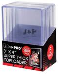 Ultra Pro toploader kemény tok 3" x 4" Super Thick színtelen 360pt - doboz (5 db)