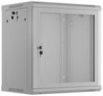 Lanberg Dulap rack 19" perete 12U / 600x450 cu ușă perforată, (WF01-6412-23S)