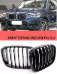  BMW X3 G01 / X4 G02 Lakkfekete Hűtőrács (Vese Szett) - Glossy Black M-Look (538475)