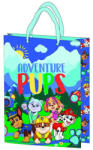 Global Licence Srl Ajándéktasak 23x18x8, 5cm, laminált műanyag felülettel - Paw Patrol Blue