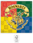Global Licence Srl 20db 2 rétegű papírszalvéta 33x33cm HARRY POTTER HOGWARTS HOUSES