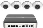 Milesight Kit supraveghere video Milesight 4 buc camera Dome MS-C2973-PD + (KIT4MINIDOME2MP)