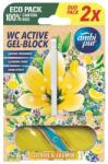Ambi Pur aktív WC illatosító gél blokk Citrus & Jasmin 2x45g