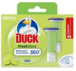 DUCK Fresh Discs WC-öblítő korong utántöltő Lime utántöltő 2x36ml