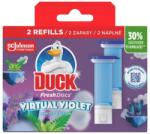  Duck Fresh Discs WC-öblítő korong utántöltő Virtual Violet utántöltő 2x36ml - ecobond