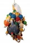 Parrot Planet Java labdákkal XXL 5 kg-os természetes játék papagájoknak (PP_TOYS12092758249)