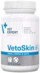 VetExpert VET EXPERT VetoSkin Small Breed & Cats, supliment piele & blană câini, capsule VET EXPERT VetoSkin Small Breed & Cats, XS-S, supliment piele & blană câini și pisici, flacon, 60 capsule