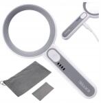 Extol Nagyító 6×, 12× olvasáshoz Led háttérvilágítással USB-re hajtva (43163)