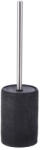 AdTrend Perie toaleta otel polirasina neagra 9, 5 x 41, 5 cm (103368A)