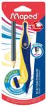 Maped Compas Maped Kid’z varf universal, blister, navy/galben
