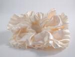  Scrunchie Estélyi Hajgumi Szatén Lolita Akcesoria Ecru 18 cm
