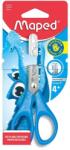 Maped Foarfeca Maped Essentials Pulse 13 cm pentru stangaci, blister, albastru