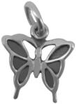 Flippy Pandantiv din Argint 925, Jolie Silver, Model Fluture, Bijuterie Decorativa cu Design Delicat, 17x17 mm, Greutate 0.9 g, Argintiu (05836)