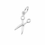 Flippy Pandantiv din Argint 925, Model Foarfeca, Bijuterie Decorativa cu Design Conturat, Greutate 0.61 g, Argintiu (06637)