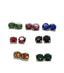 Flippy Cercei din Argint 925 cu Zirconiu Colorat (05286)