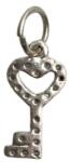 Flippy Pandantiv din Argint 925, model Cheie cu pietre, 0.8 g (05176)