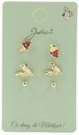 Flippy Set 3 Perechi Cercei Capsuna, Pasare, Bilute (114636)