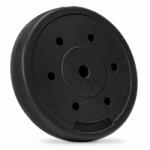  Disc greutate haltera, 20 kg, umplutura bitumica, invelist PP, 29 mm, negru (ACT-0067)