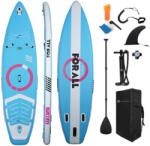 ForAll Placă SUP Gonflabilă cu Lungime 3.05m Albastră Deschisă SP305DS05 (SP305DS05)