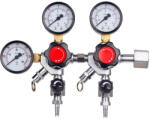 Technic Reductor de Presiune CO2 Profesional cu 2 Circuite și 3 Manometre (MKN-251)