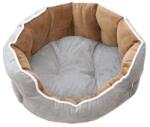 AMC Culcus Catifea Pentru Caini Si Pisici Gri-maron 75 X 65 X 24 Cm/ 9247-2021a