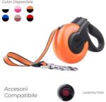 FIDA Lesa Pentru Caini Fida Mars Banda M Orange, 25 Kg/5m/2378
