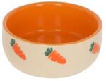KERBL Bol Ceramic Rozatoare Model Morcovi 100ml Fi=8.5cm