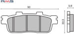 RMS Placute de frana RMS organic (71044)
