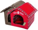 Biotur Pet Culcus Casuta Textila Pentru Caini Si Pisici Paw 42 X 39 X 40cm/8917-1411a/a