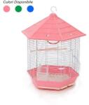 BIOTUR PET COLIVIE PASARI 322 HEXAGONALA MIXED COLORS 44.5x39x55(h)cm
