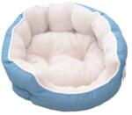 AMC Culcus Pentru Caini Si Pisici Jeans/plush Bleu-bej 53 X 47 X 18 Cm/ 9258-2002d