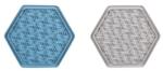 Flamingo HRANITOARE PENTRU CAINI SI PISICI INTERACTIV FLAMINGO LICK PAD JELLY BLUE/GREY 24x21CM