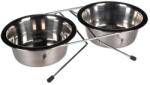 Flamingo Suport+castron Din Inox Pentru Caini Flamingo Dinner 11cm