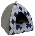 MPS CULCUS TEXTIL PENTRU CAINI SI PISICI IGLU VEGA L CU ROMBURI 43x43x38/60003912