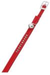 FLAMINGO ZGARDA PENTRU PISICI FLAMINGO MONTE CARLO RED&BLACK CU CLOPOTEL&STRASURI 22-25CMx11MM