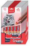 BIOCAT SNACK CREMA PENTRU PISICI CU TON SI CREVETI DISPLAY (12 PACHETE x 5 PLICULETE x 14g)