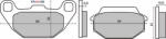 RMS Placute de frana RMS organic (71037)
