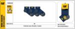Caterpillar CAT ZCM0568 Rövid munkazokni 3-pack