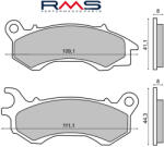 RMS Placute de frana RMS organic (71045)