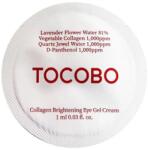 Tocobo Collagen Brightening Eye Gel Cream SAMPLE - Gel-Cremă pentru Ochi cu Colagen și Retinol SAMPLE 1ml Crema antirid contur ochi