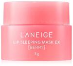 LANEIGE Lip Sleeping Mask EX MINI - Berry - Mască De Noapte Pentru Buze MINI 3g