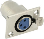BLOW Conector XLR 3P pentru carcasă metalică (2211-)