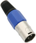 BLOW Conector XLR 3P ALBASTRU (1428-)