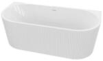 Roltechnik OKLAHOMA fényes fehér szabadonálló kád falhoz 170x80 cm (5900378345770)