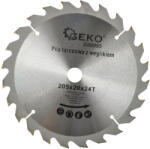 GEKO Disc fierăstrău 205mm 24T 20mm 15849 (G00095)