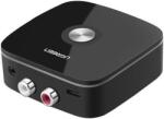 UGREEN Adaptor / receptor Bluetooth 5.1 UGREEN CM106 2x RCA, jack 3, 5mm, aptX HD, USB-C (Negru)