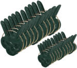 VERTO Cleme de fixare a plantelor set de 20 de bucati - 10 mici si 10 mari 15G570 (15G570)