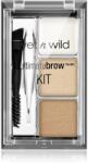 Wet n Wild Ultimate Brow Kit set pentru sprancene perfecte culoare Soft brown 2.5 g
