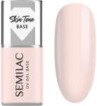 Semilac UV Gel Base Skin Tone Base основен лак за нокти с гел цвят Rose Beige 7ml