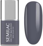 Semilac One Step 3in1 Glossy géles körömlakk árnyalat 185 Stone Grey 7 ml